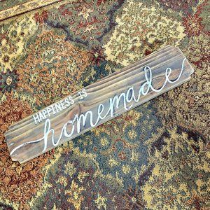 Wooden rustic / farmhouse shabby chic kitchen wall sign